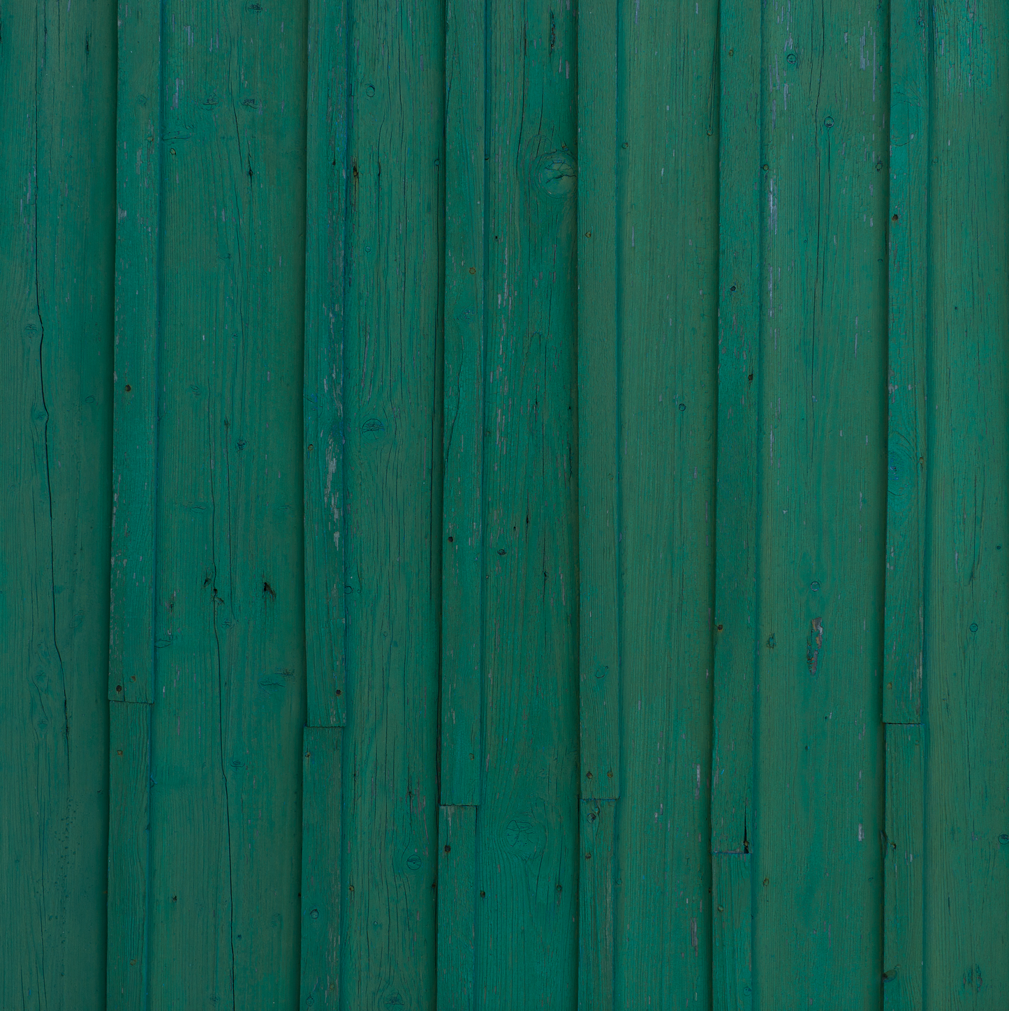 Mossy Green Vertical Slatted Wood